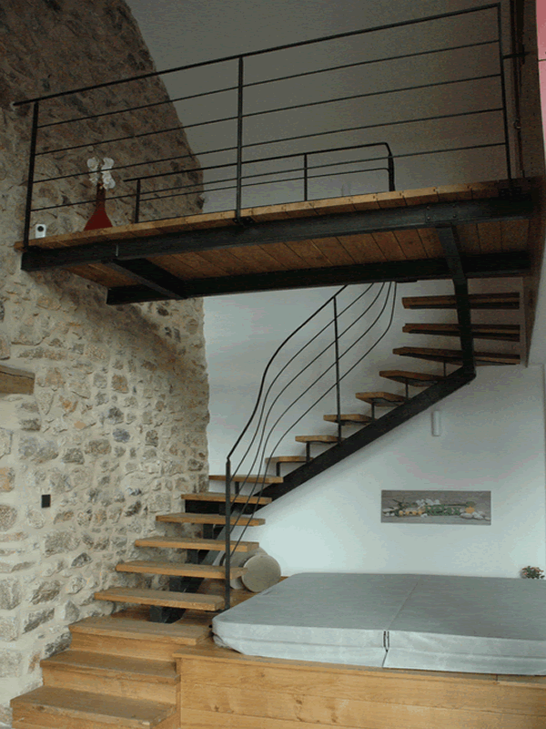 Escalier Ferronnerie Lumiere